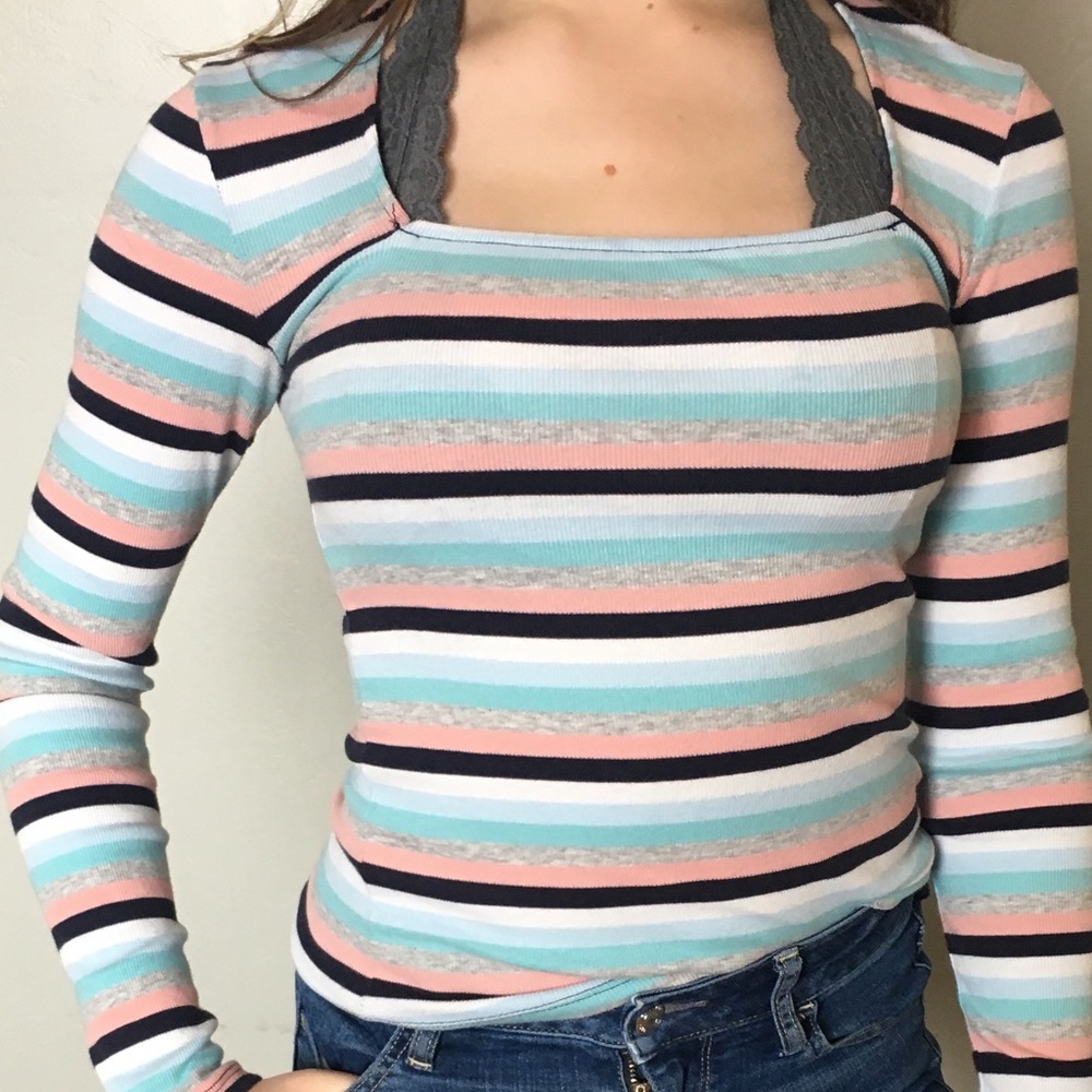 Stripped tee